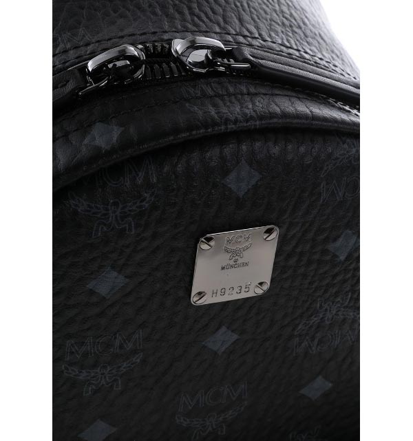 MCM スターク バックパック メンズ コピー S（ブラックxグレー）MMK6SVE26BK001